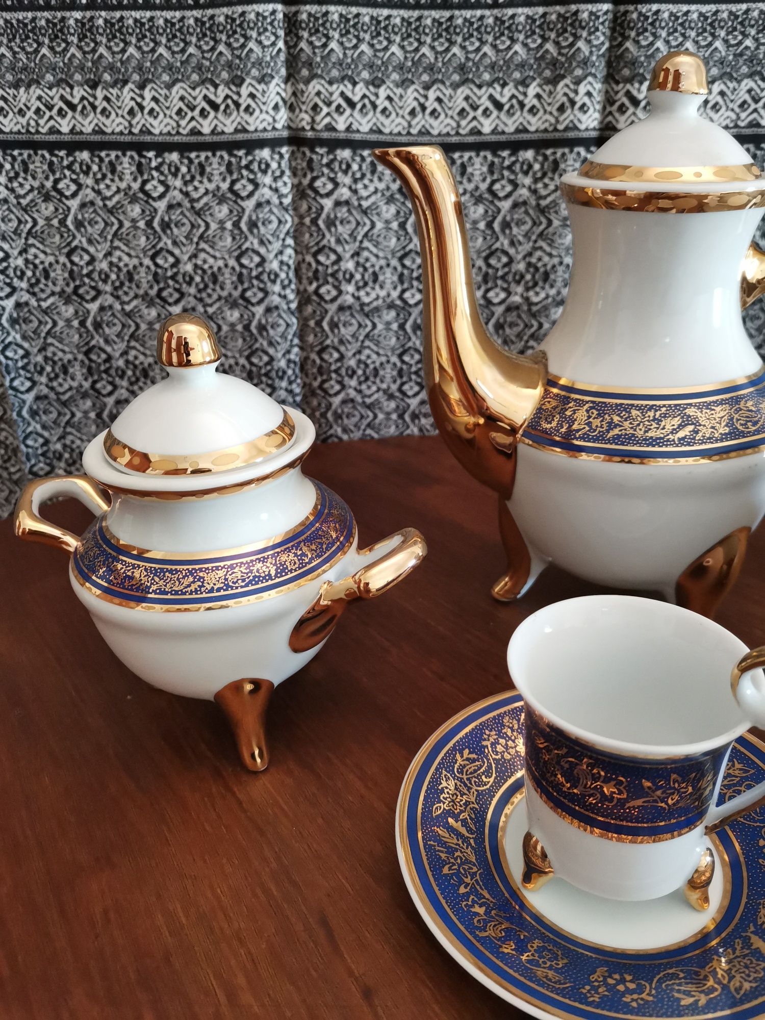 Conjunto de café antigo