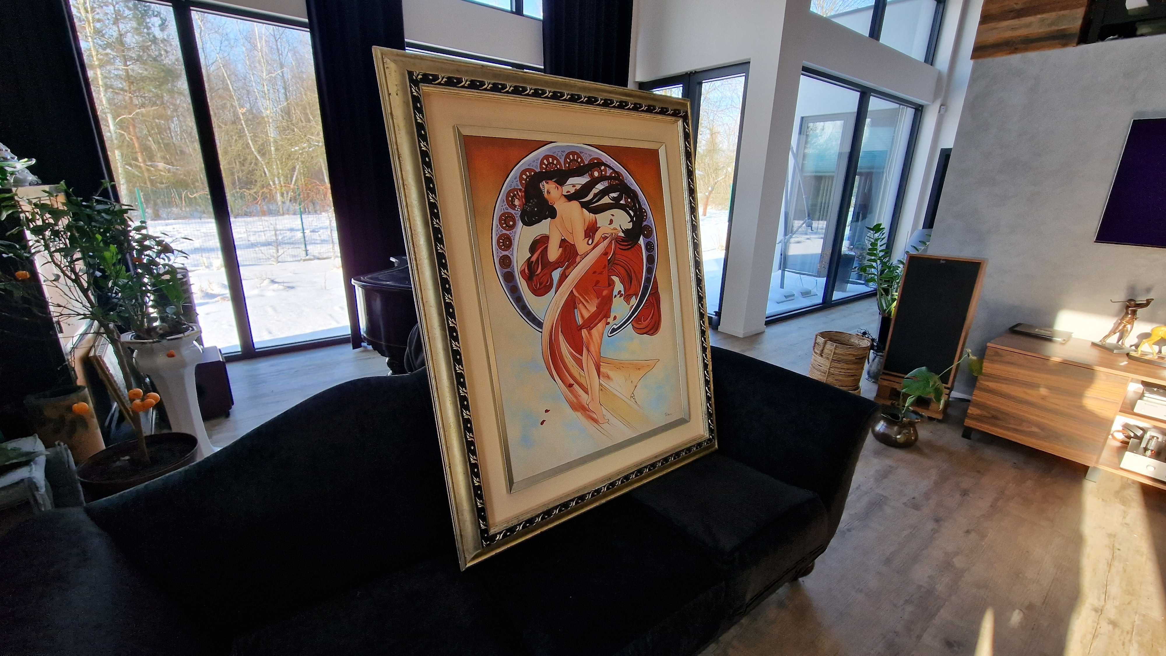 Obraz Alfons Mucha Cztery Sztuki - Taniec 144,5cm x 175cm