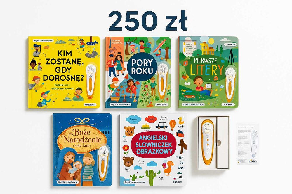 Kakadu - Interaktywne książki + pióro Kakadu – komplet jak nowy!