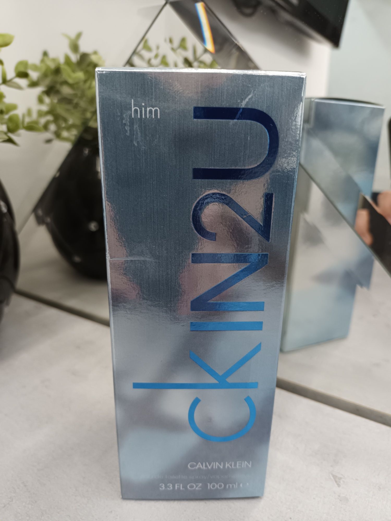 Flakon i pudełko po perfumach Calvin Klein