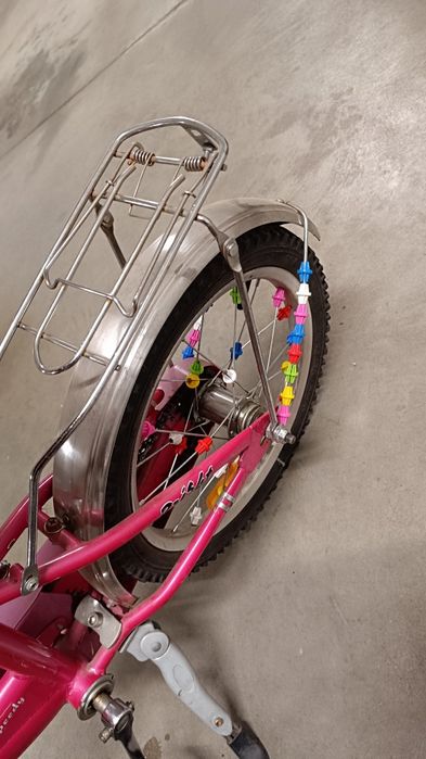 Rower 16" 100% sprawny + prowadnik