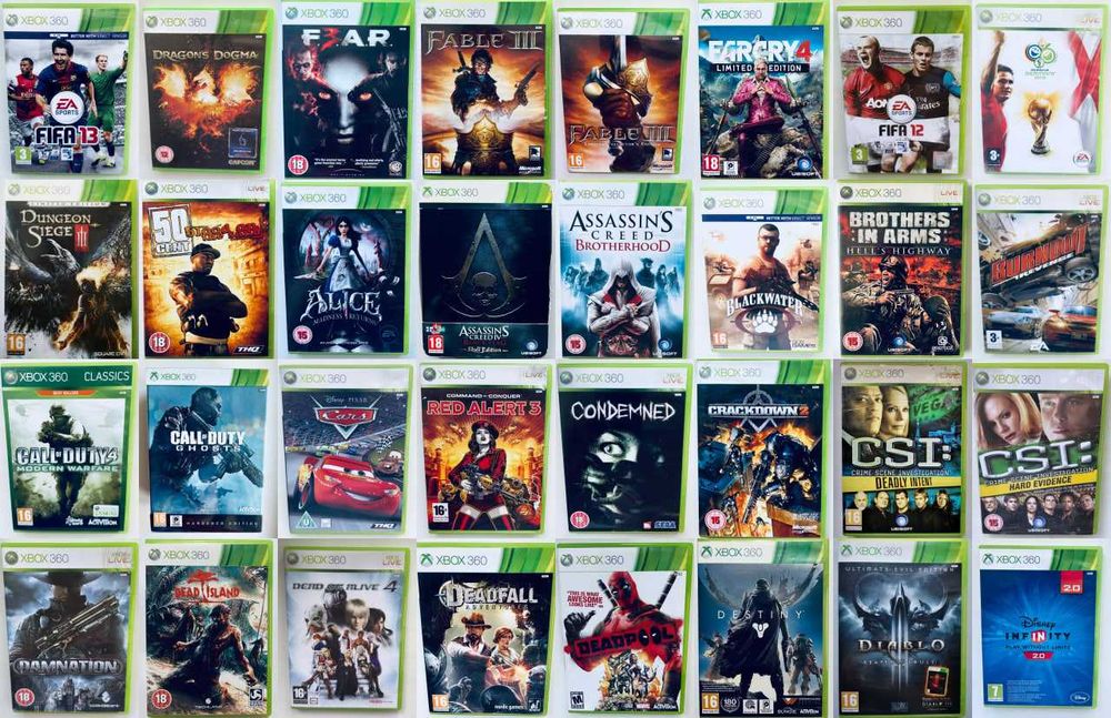 Диски для XBOX 360, XBOX 360 / XBOX ONE