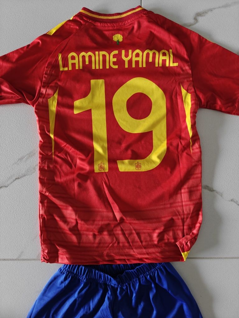 Nowy strój piłkarski Lamine Yamal Hiszpania