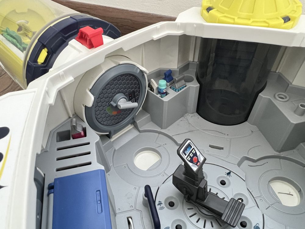 Pojazd kosmiczny playmobil dużo elementów karton instrukcja ludziki