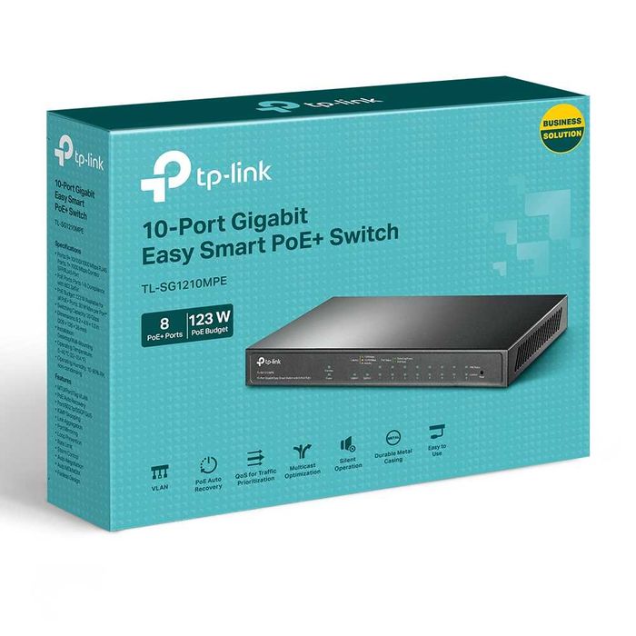 Poe switch tp-link TL-SG1210MPE