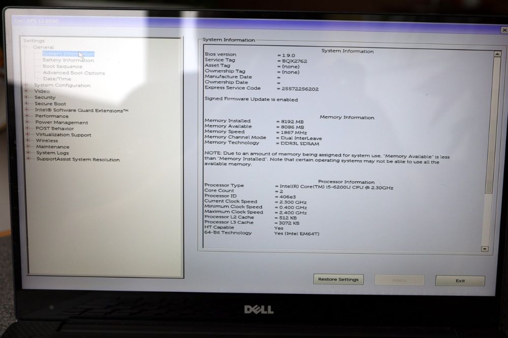 Ноутбук 13 Dell XPS-9360 i5 ssd-256 4K