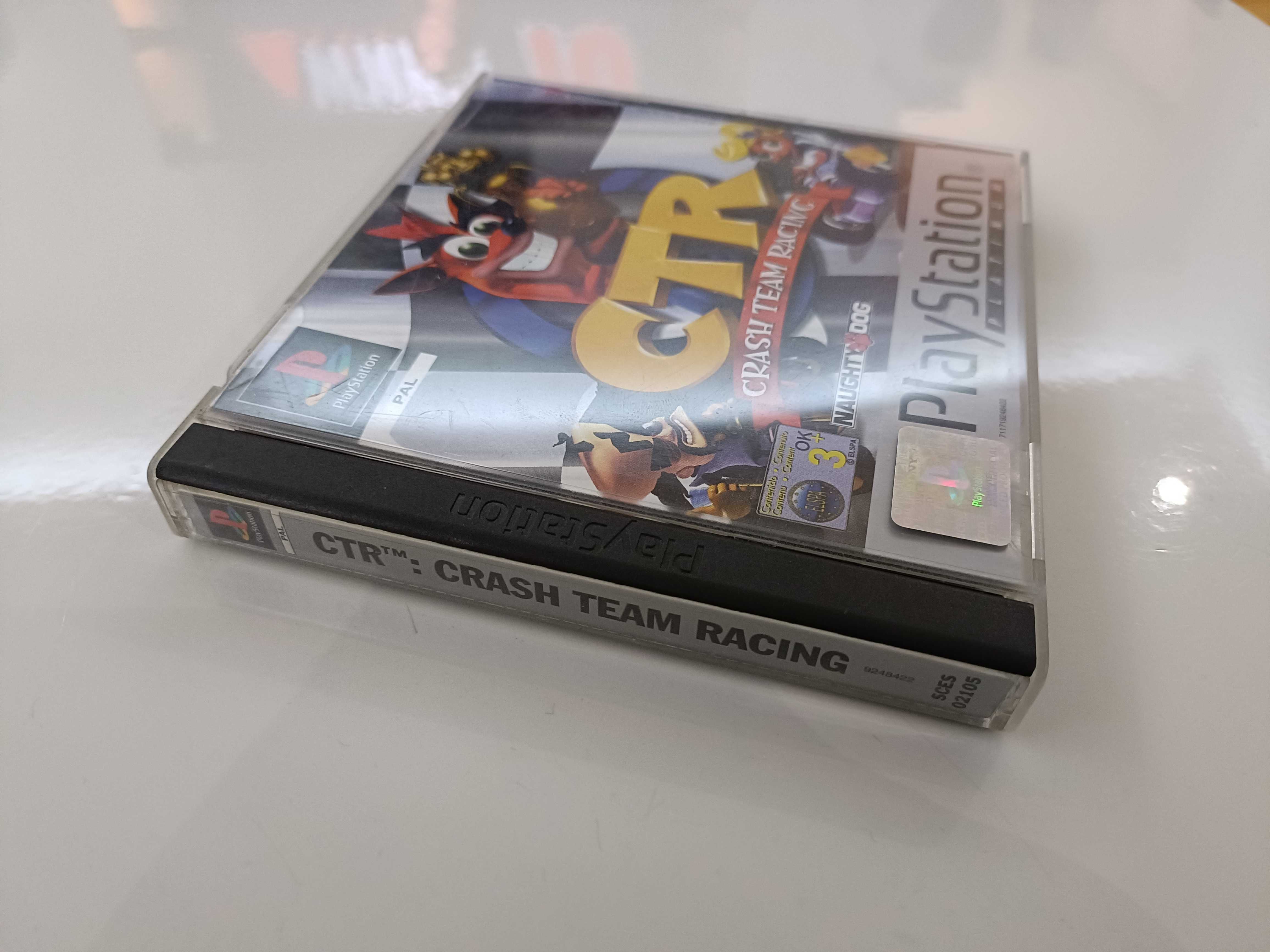 Gra CTR Crash Team Racing PS1 PSX Komplet