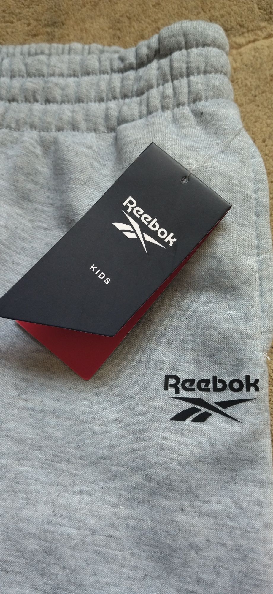 Reebok kids флисовый штаны 110
