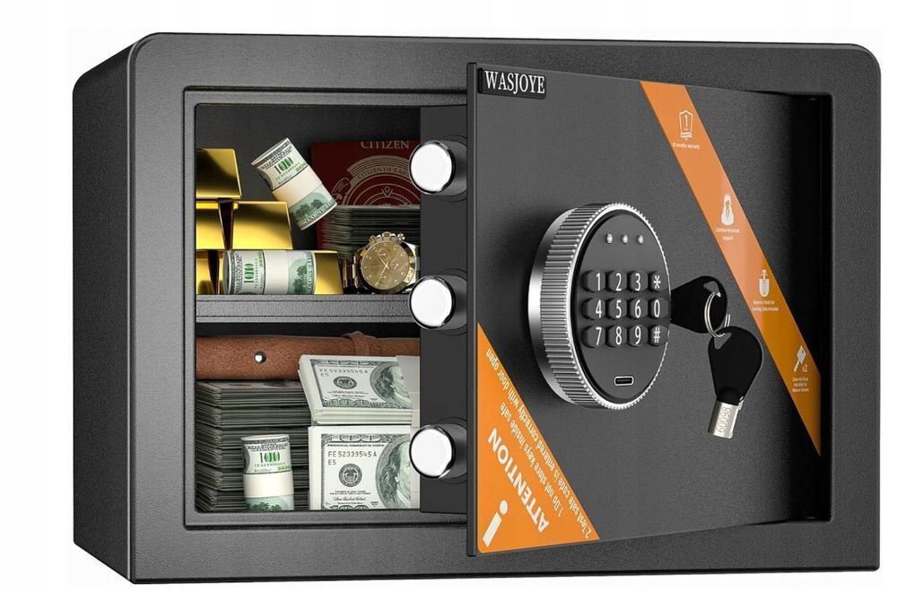 Wasjoye Sejf Na Gotówkę Do Szafki