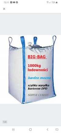 Worki big-bag 1000kg wysokości od 120 do 240cm, możliwa szybka wysyłka