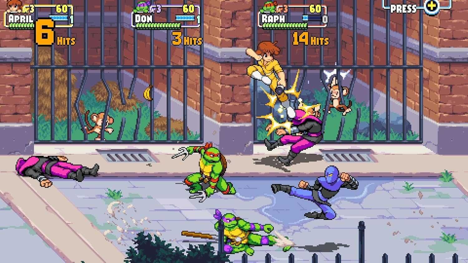 Teenage Mutant Ninja Turtles Shredder's Revenge PS4 / PS5 bijatyka