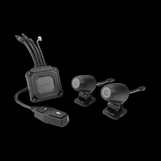 Mio MiVue M760D Dual Cams Видеорегистратор для мотоцикла GPS