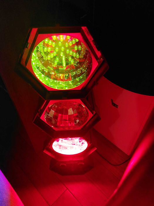 Kolorofon Lozer z 3 swiatełkami