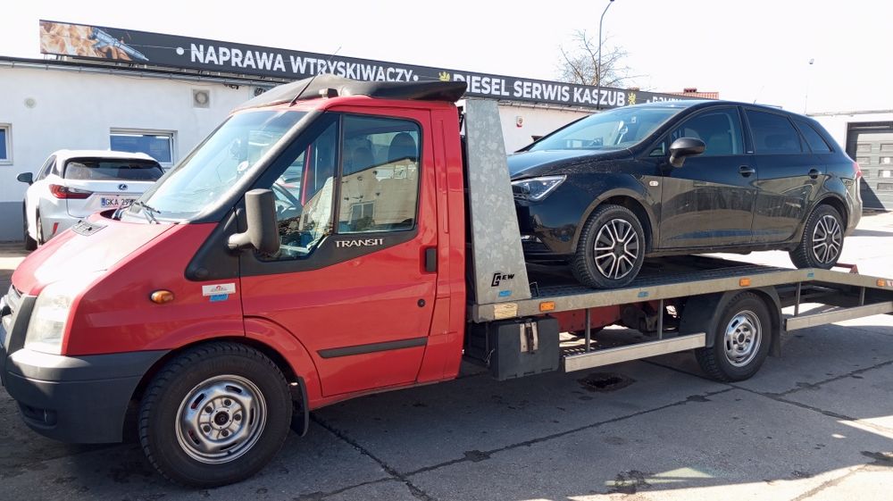 Laweta holowanie transport mobilny mechanik