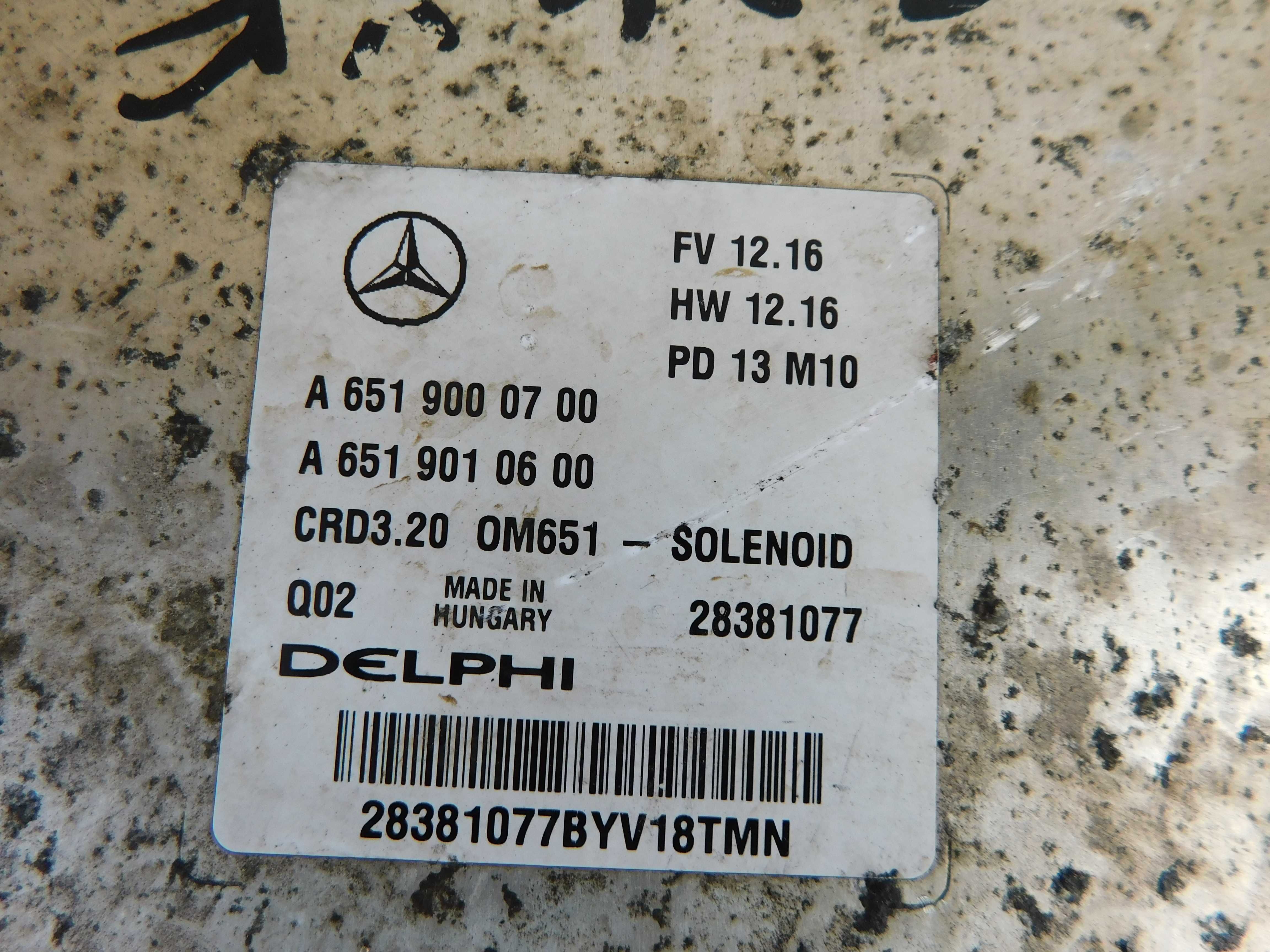 Sprinter 906 2.2 cdi 651 komputer stacyjka licznik rygiel zestaw 0700