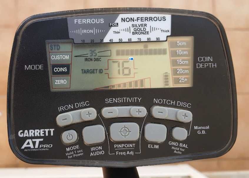 Detetor de Metais Garrett All Terrain pro à prova de água