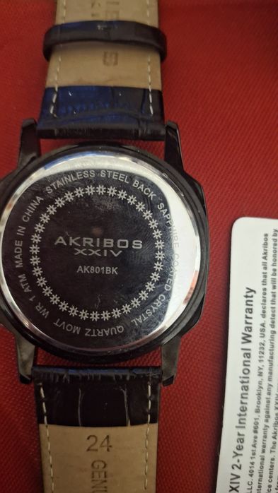 Продам нові чоловічі годинники Akribos XXIV