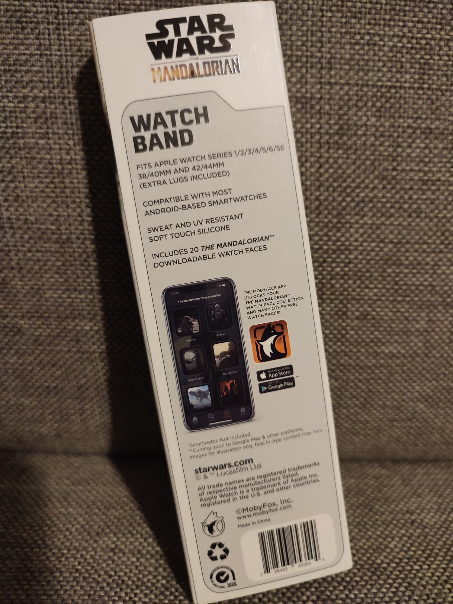 Paskek do smartwatcha Apple Garmin Samsung Huawei  Mandalorian okazja