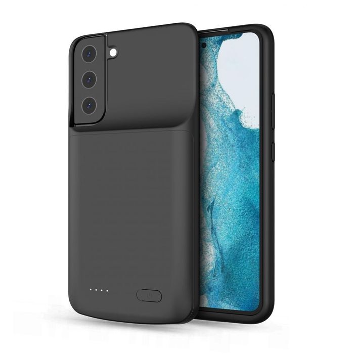 Etui Z Baterią Powercase 4800Mah Do Galaxy S22 Plus Black
