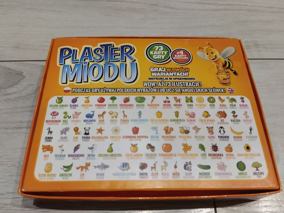 Gra karciana plaster miodu