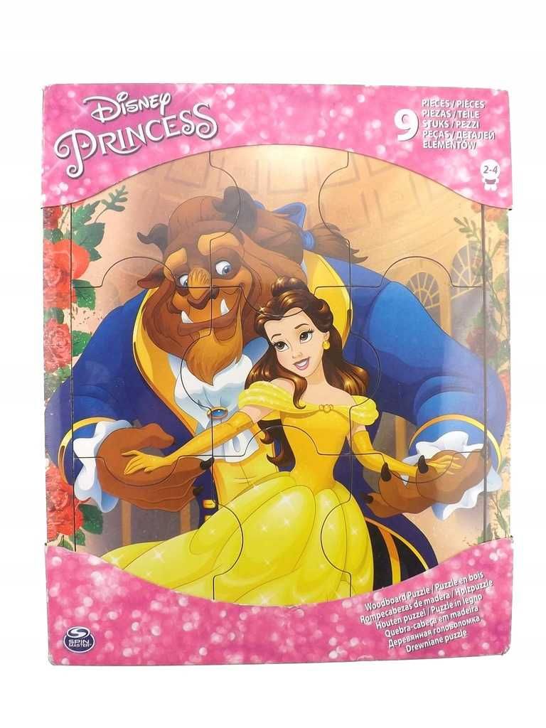 Puzzle drewniane Disney nowe