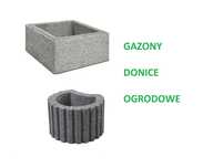 Gazony ogrodowe  donice donica