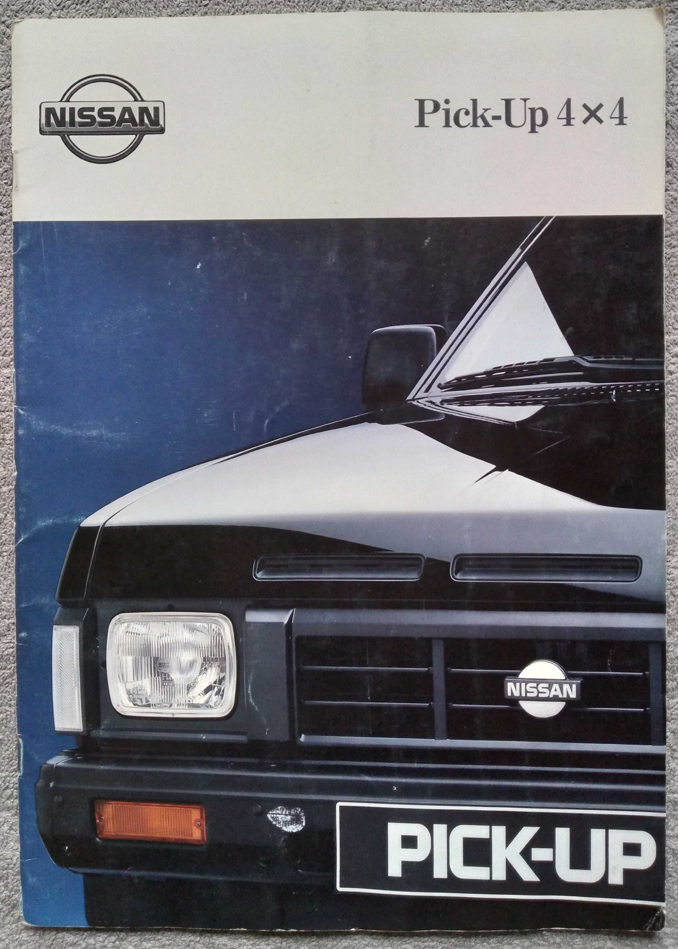 Prospekt Nissan Pick-Up 4x4 rok 1991