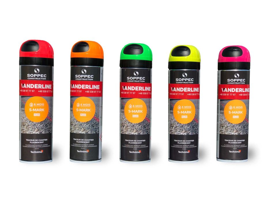 MEGA PROMOCJA Spray Geodezyjnych Soppec S-MARK FLUO - 1 szt.