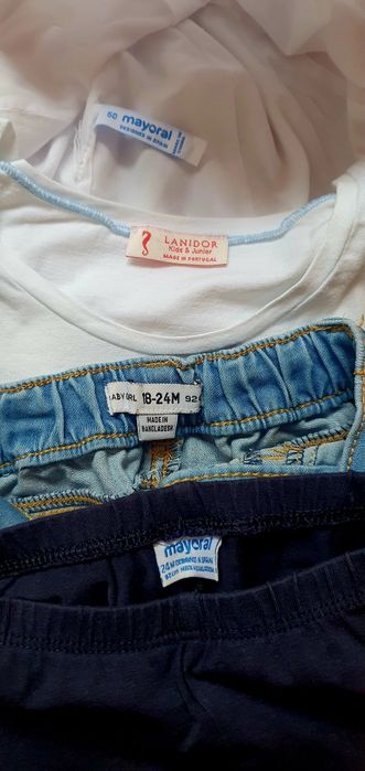 Conjunto 4 peças 18-24 meses