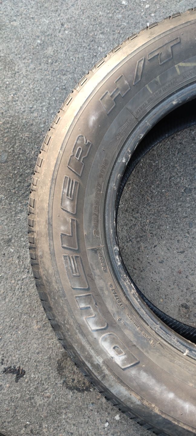 245/65/R17 Bridgestone комплект шин