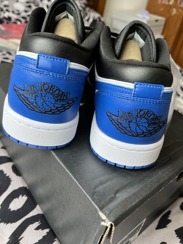 Jordan one azul e branca original