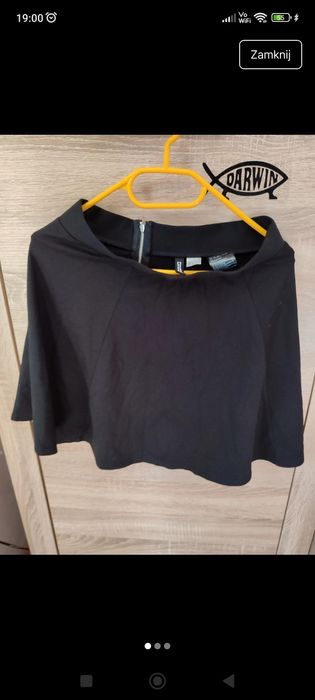 Spódniczka czarna mini