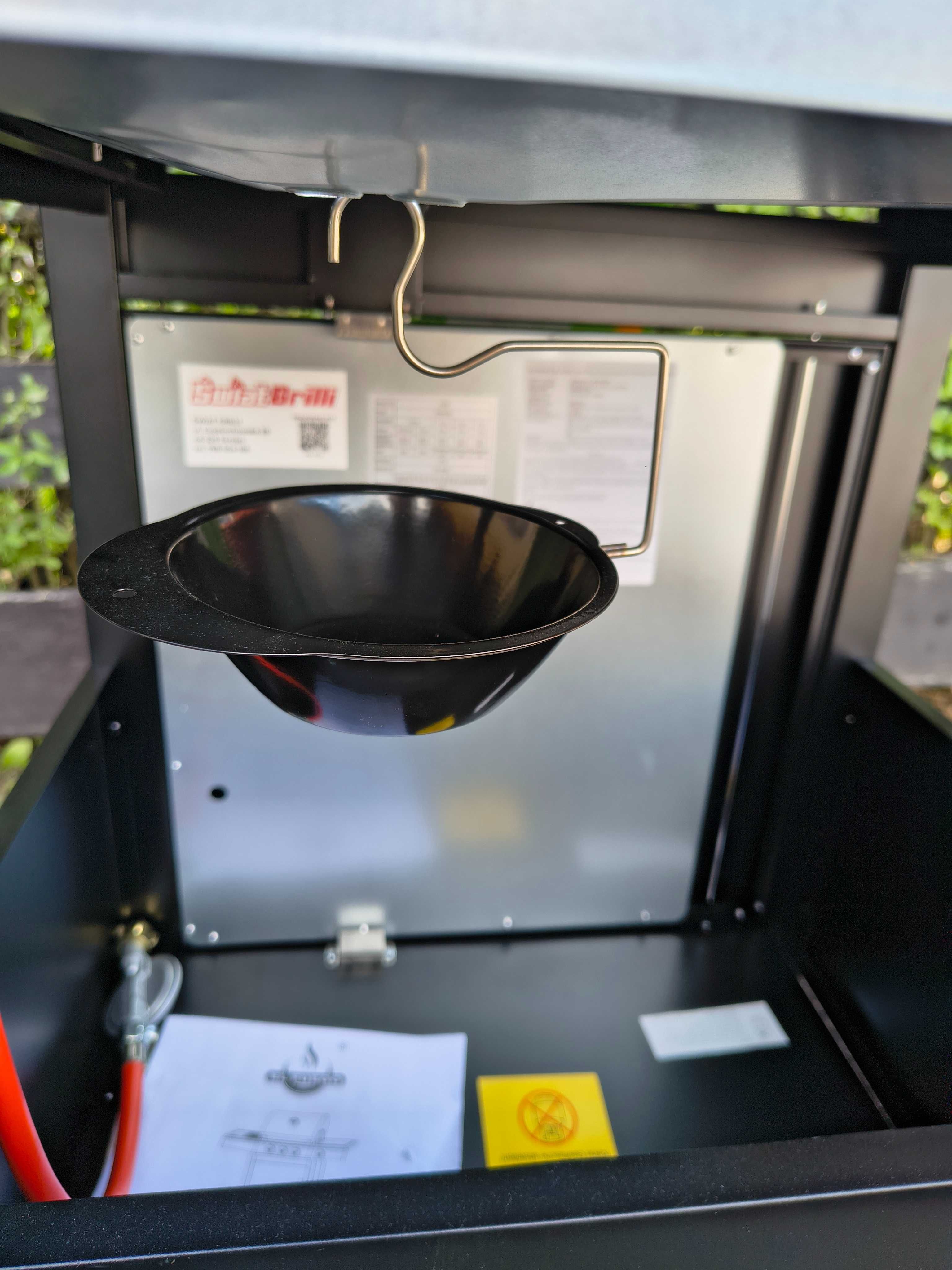 Solidny GRILL GAZOWY MIAMI EL FUEGO 3+1 żeliwo 11.5kW QUTLET Złożony !