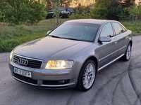 Audi A8 4.2 QUATTRO Benzyna + GAS, 2003 Rok, Stan Bardzo Dobry, Bezwypadkowy,