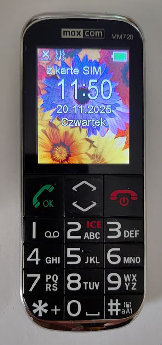 MAX-COM telefon stacjonarny. OKAZJA!