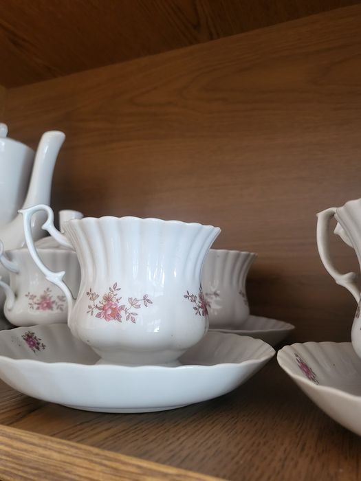 PRL serwis kawowy porcelana Chodzież