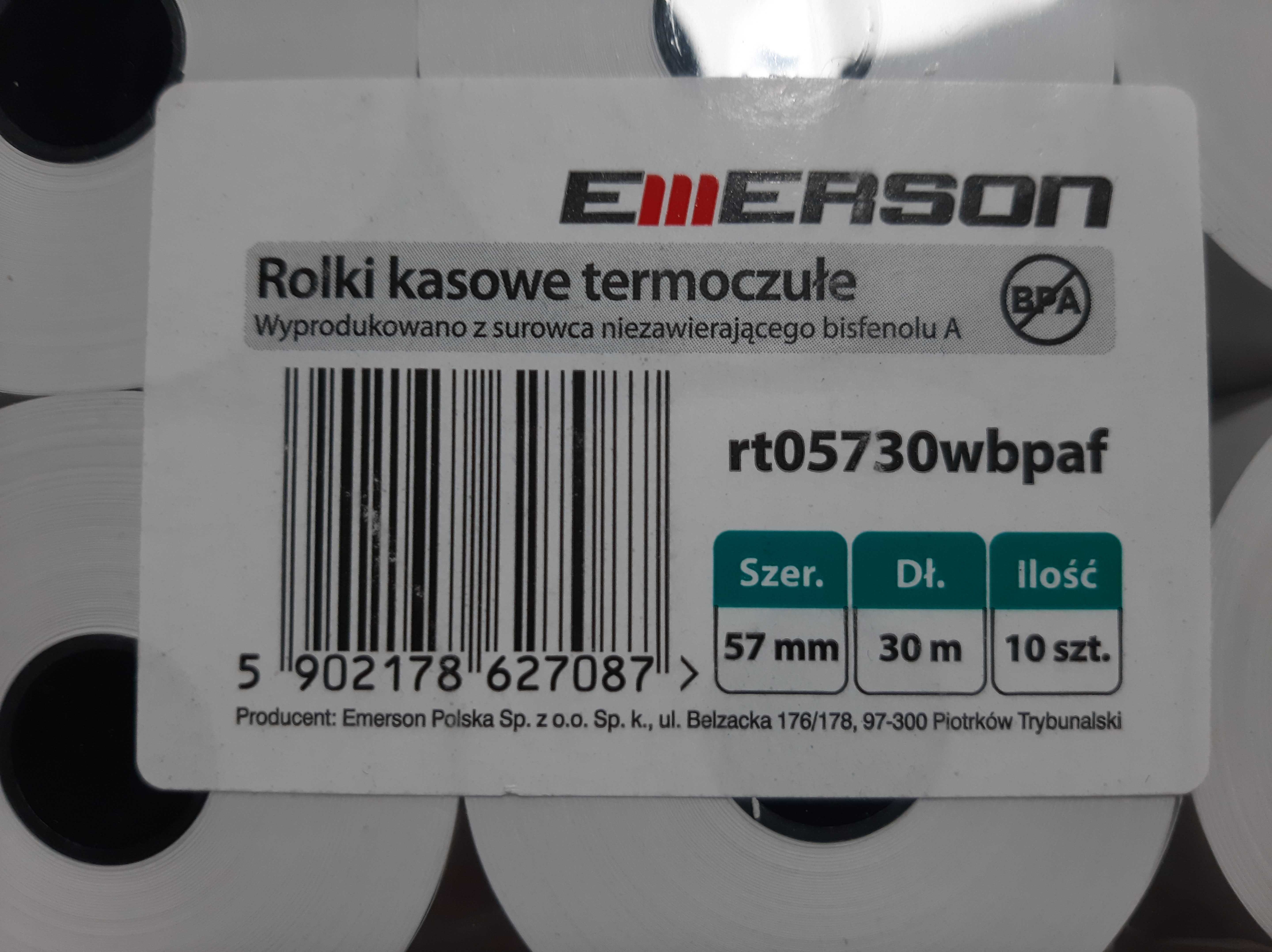 Rolki kasowe termoczułe 57x30 10szt. rt05730wkbpaf