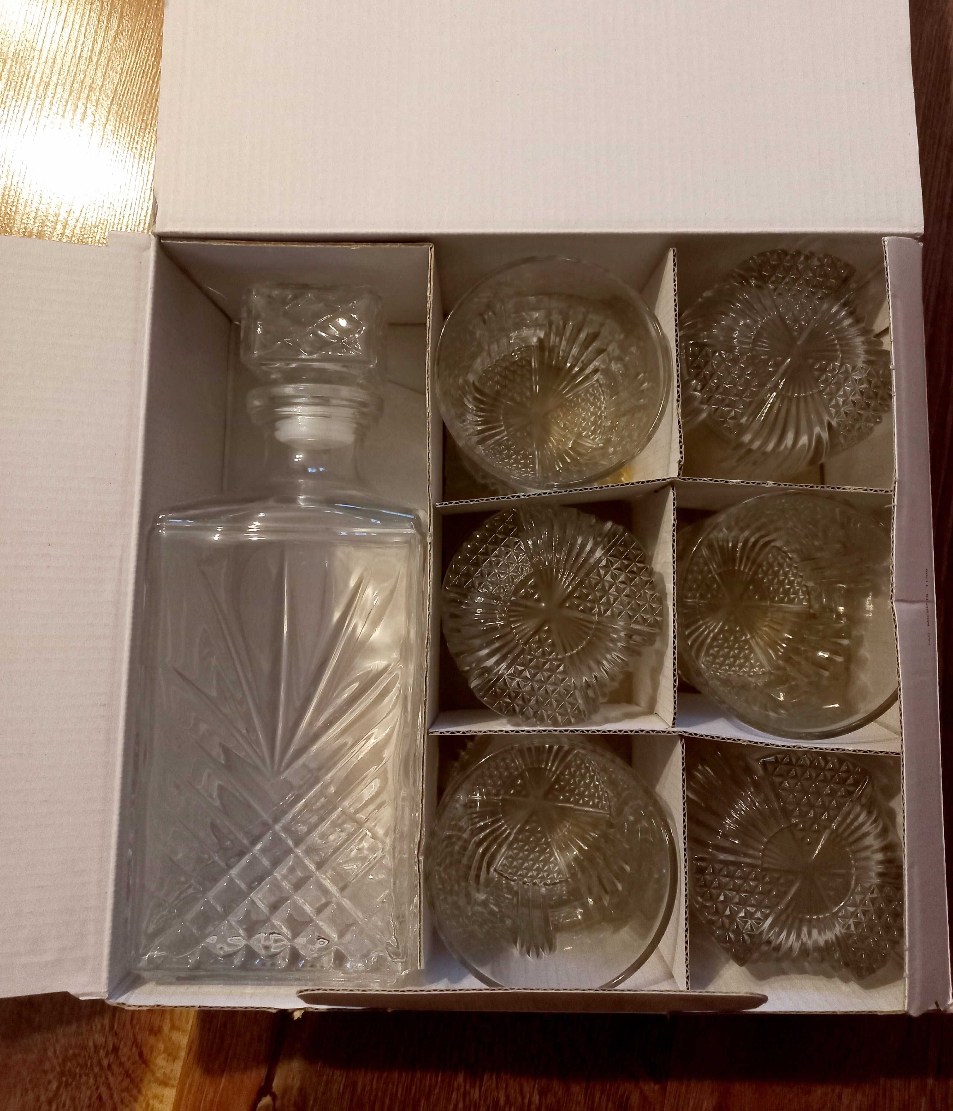 Zestaw do whiskey, karafka + 6 szklanek Bormioli Rocco