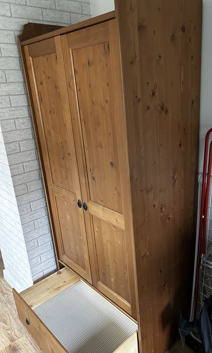 Szafa drewniana Leksvik Ikea