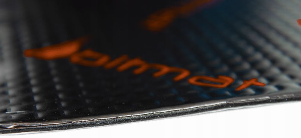 AB-4 Mata Wygłuszająca do maszyn, samochodów Alubutyl Bitmat 4mm 75x50