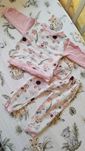 Piękny komplet dla dziewczynki 56-62 bobas polski handmade