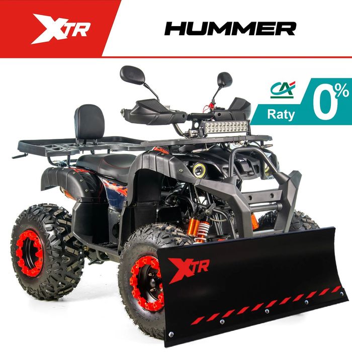 XTR Inny QUAD 200 XTR HUMMER 250 odśnieżarka licznik transport gratis RATY 0%
