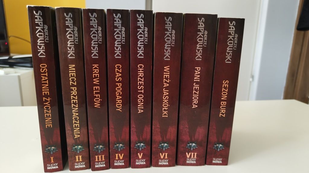 Wiedźmin saga/seria | czerwone wydanie