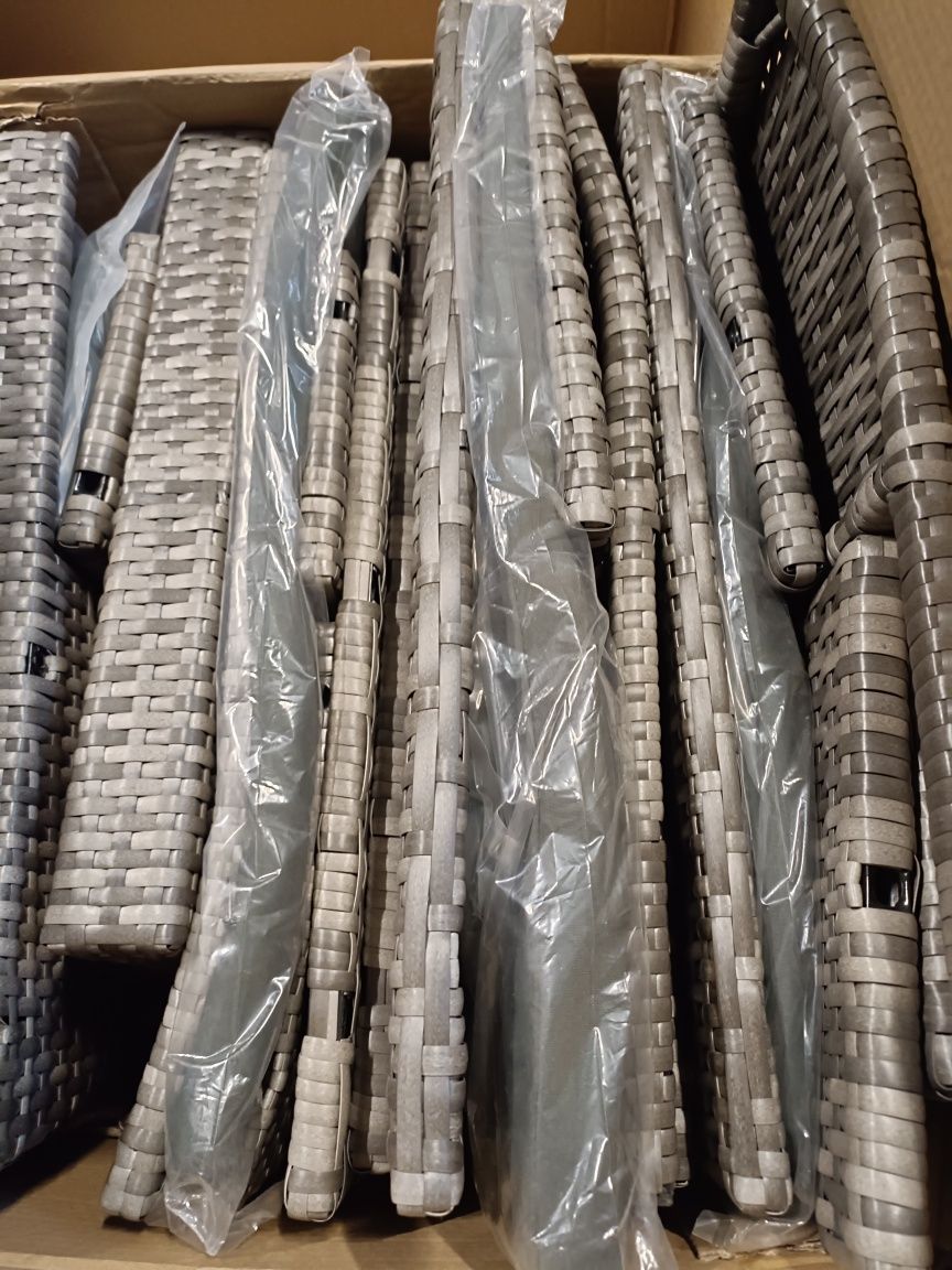 Sofa ogrodowa ratanowa vidaxl