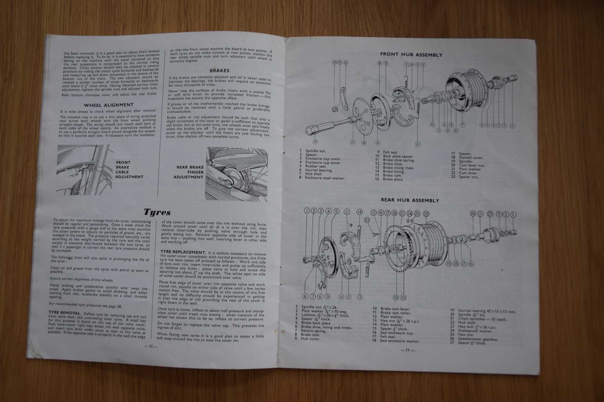 Instrukcja katalog JAMES bsa norton ajs royal enfield
