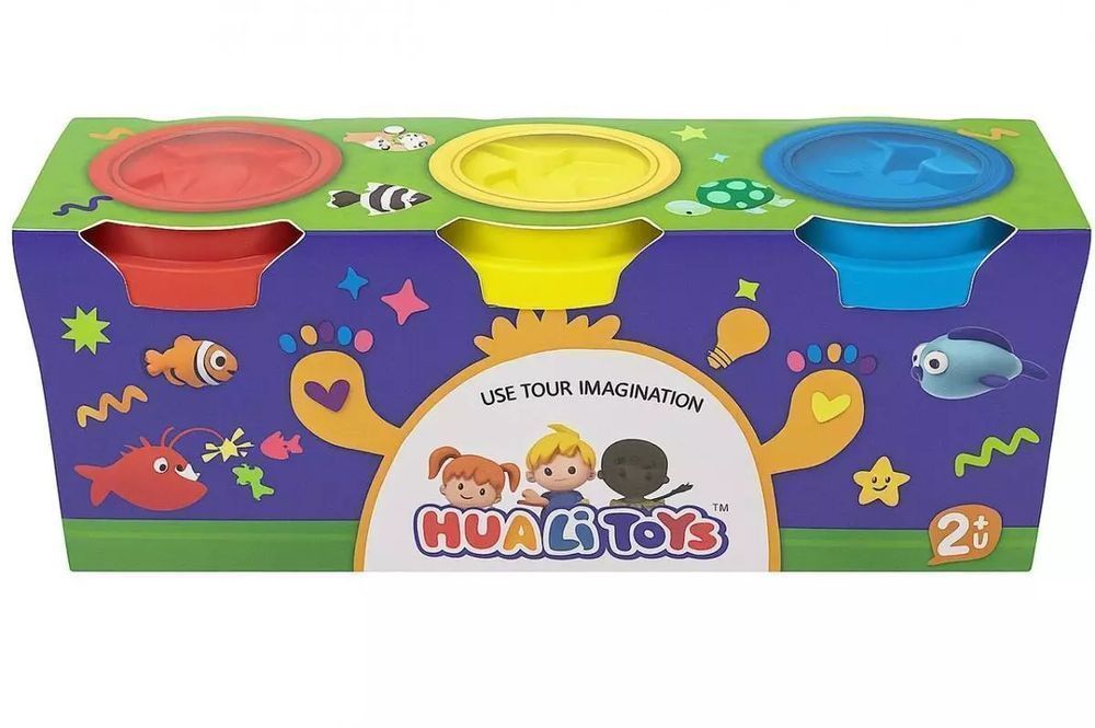 Zestaw Ciastoliny 3Szt