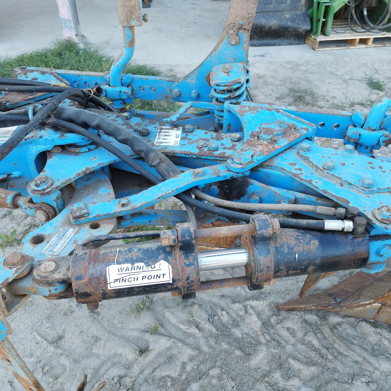 Pług Lemken Variopal 4 skibowy resor nonstop vario