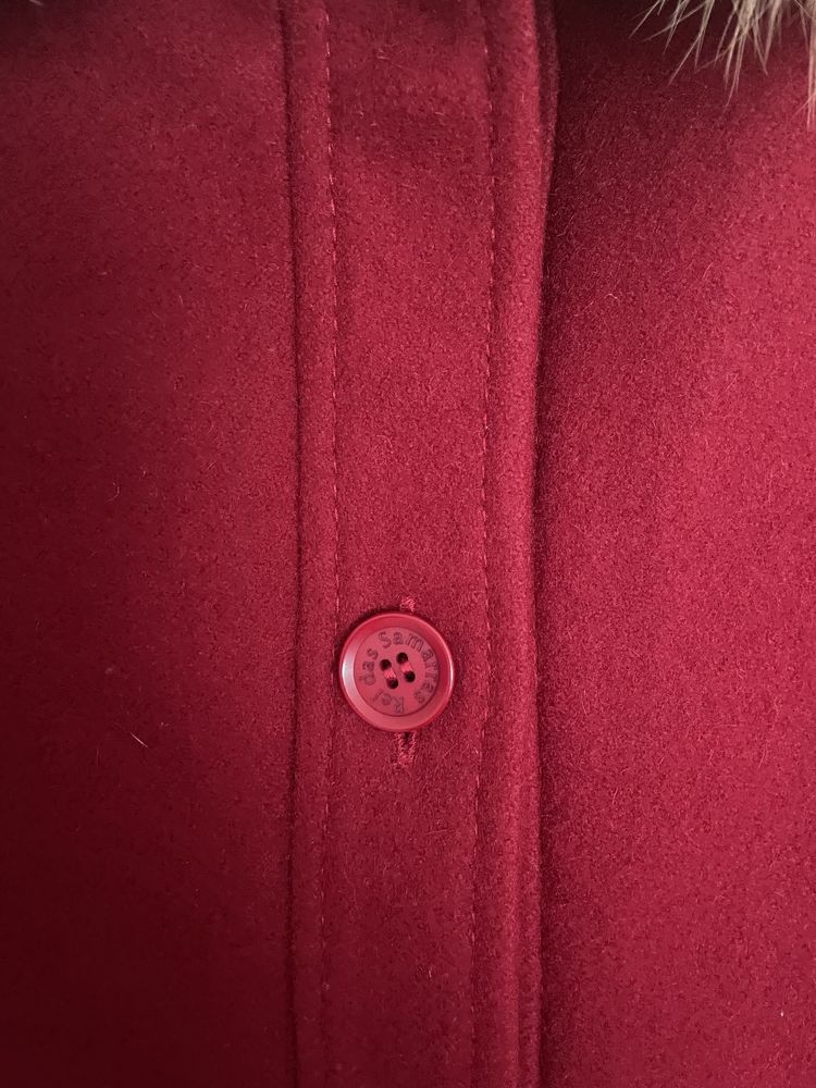 Capa tipo pastor burel vermelho