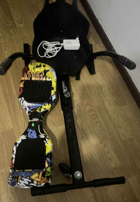 Hoverboard Multicor com Cadeira