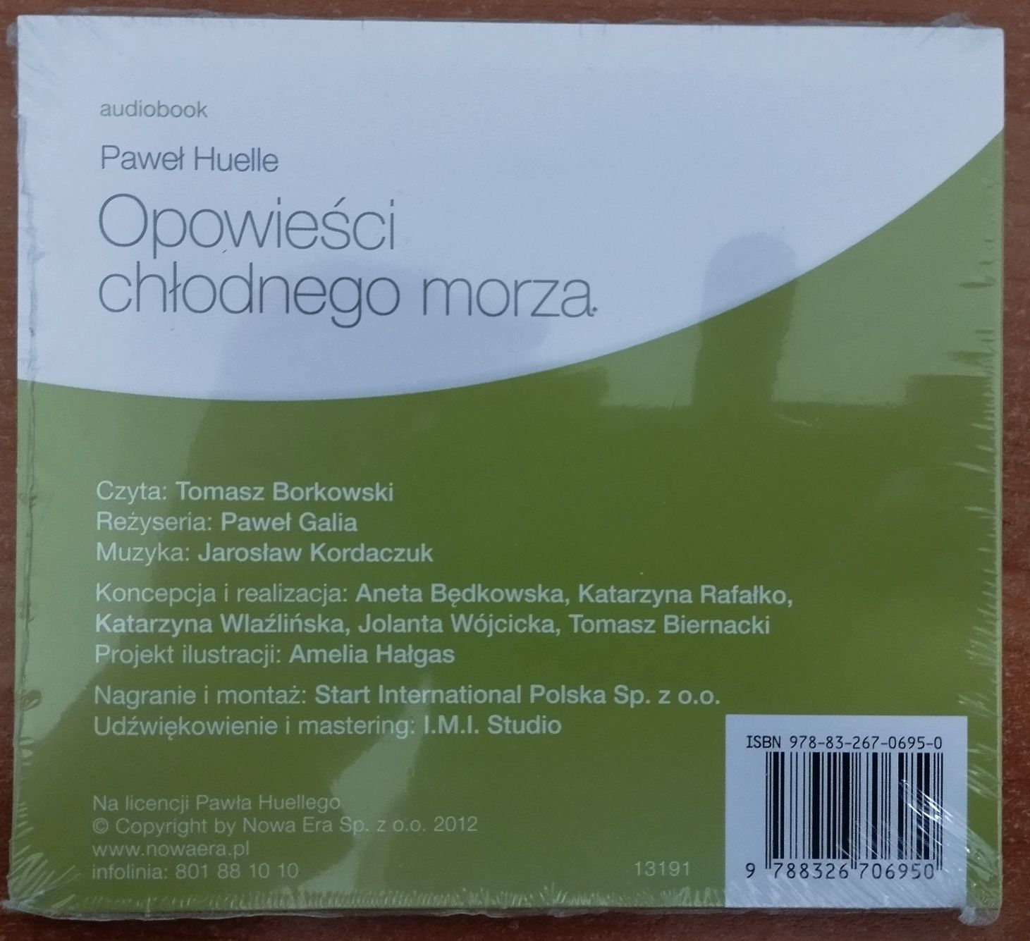 Opowieści chłodnego morza Paweł Huelle audiobook nowe w folii